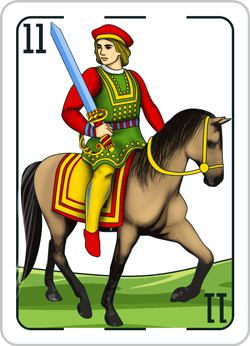 Caballo spanish card