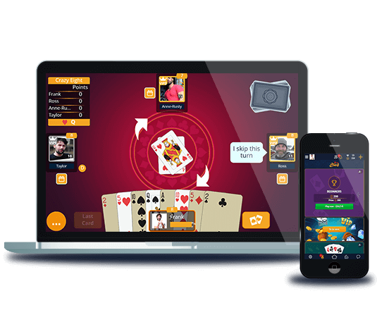 Crazy Eights - Play Online on