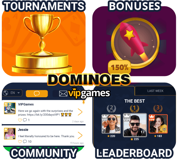 Download and play Dominos Online Jogatina: Dominoes Game Free on PC with  MuMu Player