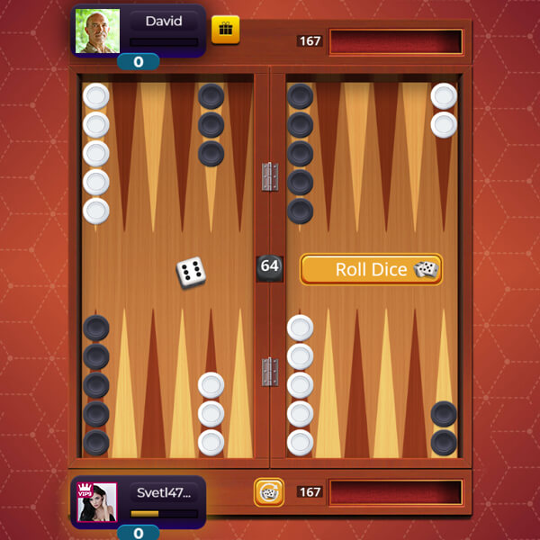 Backgammon Online for Free - VIP Games