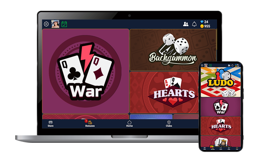 Play war card game online